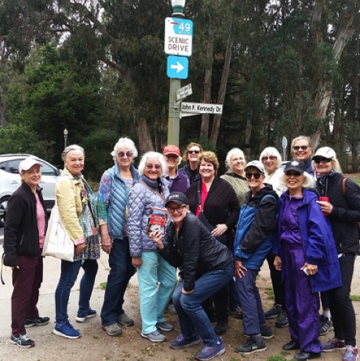 Field trippers trekked through Golden Gate Park along SF's 49 Mile Scenic Drive